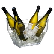 Prodyne On Ice Beverage Tub, 12.5" x 8.5" x 9.75", Clear