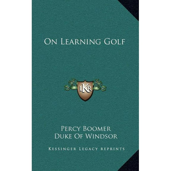 On Learning Golf (Hardcover)