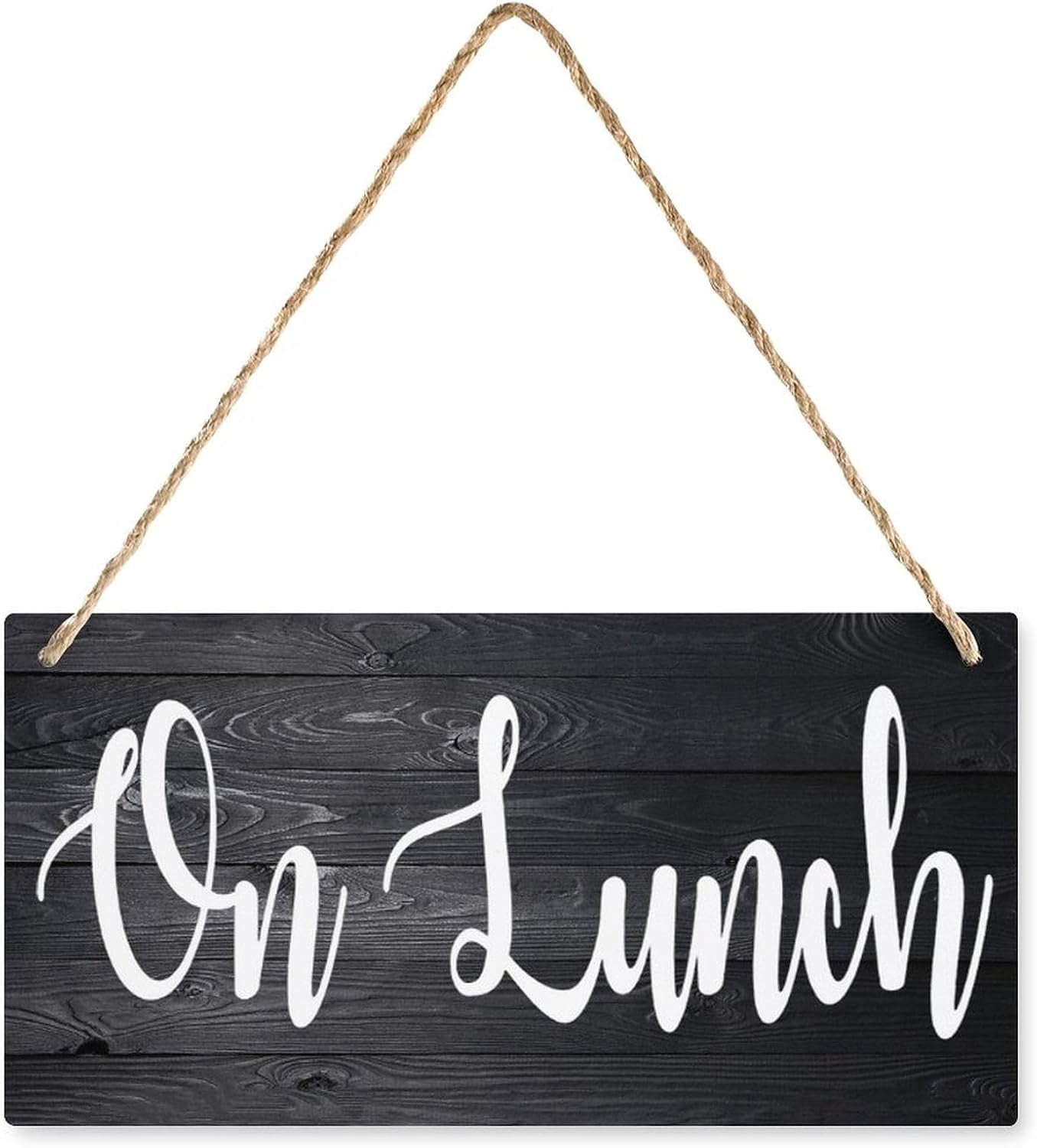 On Lunch Wood Business Sign - Rustic Vintage Wall Art for Bedroom/Home ...