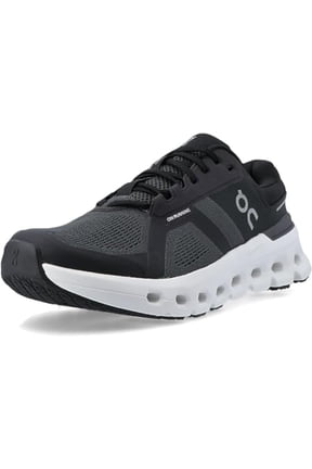 On Men's Cloudrunner 2 Sneakers, Eclipse | Black, 8 Medium US