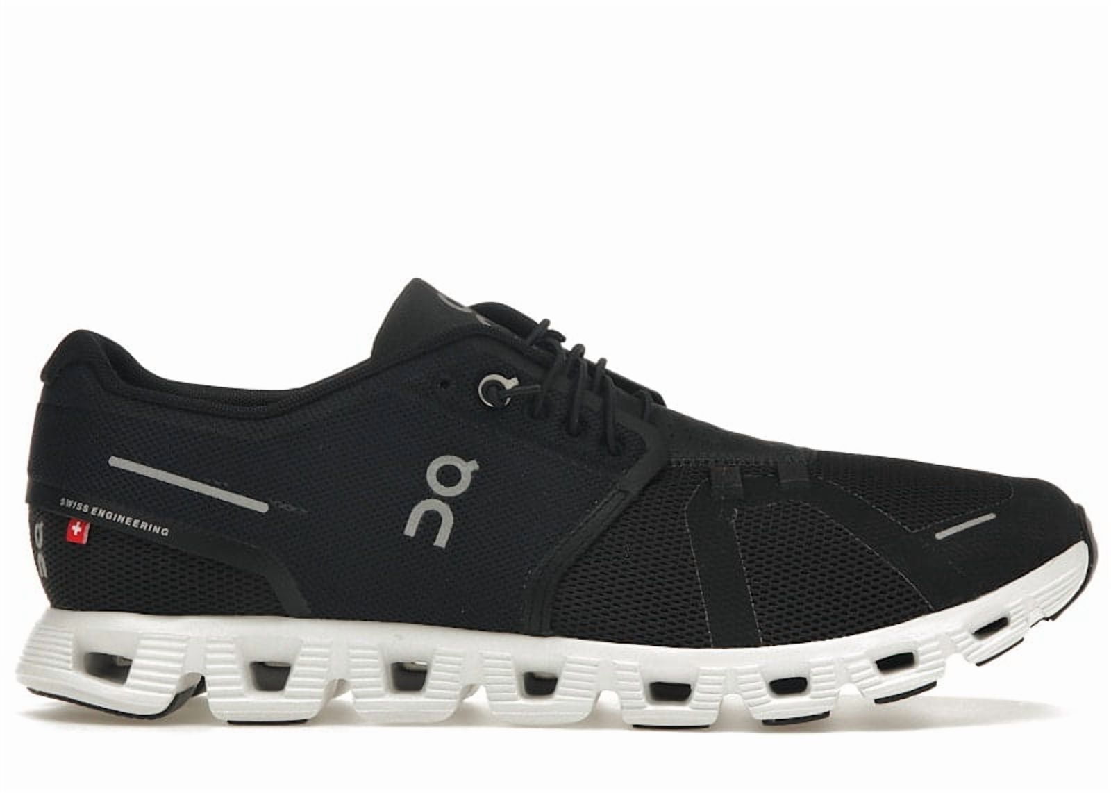 On ブラック スニーカー cloud 5 US8.5 JP25.5cm On Running Men's Cloud 5 Speed Lace Up Mesh Running Shoes