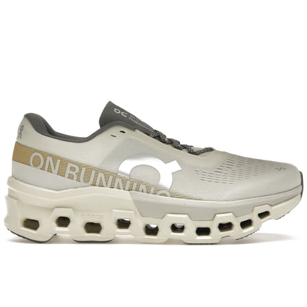 On Men's Running Cloudmonster 2 Cream Ice Shoes, from StockX