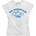 thumbnail image 1 of On Mountain Time - Vintage Summer Vacation Women's T-Shirt, 1 of 4