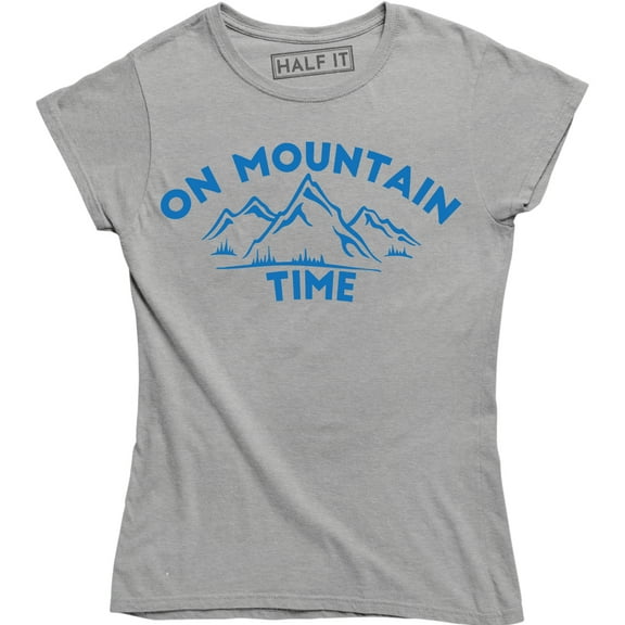On Mountain Time - Vintage Summer Vacation Women's T-Shirt