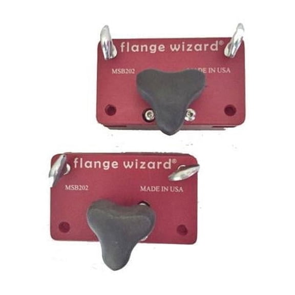 On/Off Magnetic Block for Burning Guides, Two Blocks, Fits up to 1/8 in Thick Standard Square or Straight Edge
