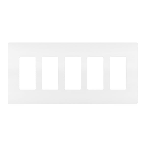 legrand rwp265 radiant five gang wall plate