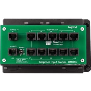 ON-Q Telecom - Modules 4x10 RJ45 Telecom Module with RJ31X (TM1045 ...