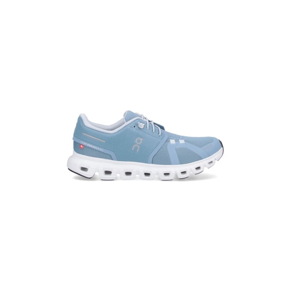 On Women's Cloud 6 Chambray/White 3WF10061508-7