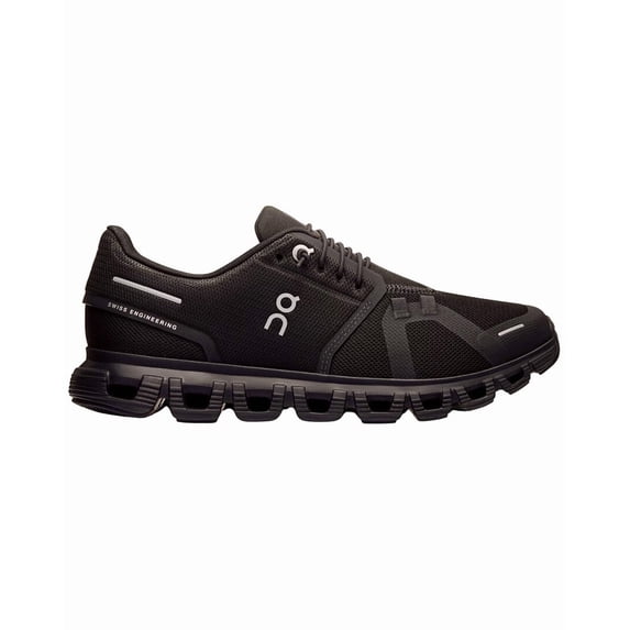 On Cloud 6 Sneakers With Speedboard® And Zero-Gravity Comfort Black (Women's)
