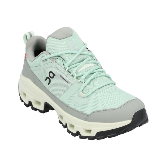 On Running Cloudrock Low Waterproof Canvas Sneaker, 5.5, Green