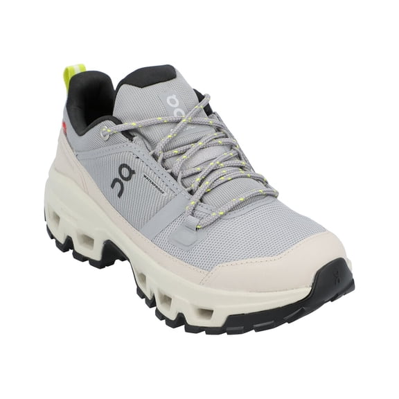 On Running Cloudrock Low Waterproof Canvas Sneaker, 5.5, Grey