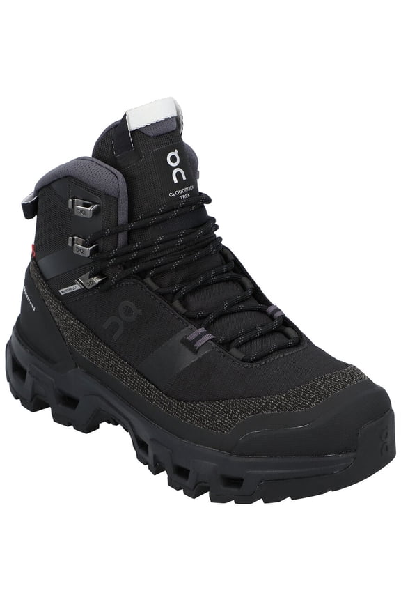 Running Cloudrock Trek Waterproof Canvas Sneaker, 7.5, Black