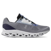 On Running Cloudstratus Mens' Sneakers, Fossil/Midnight, 11.5