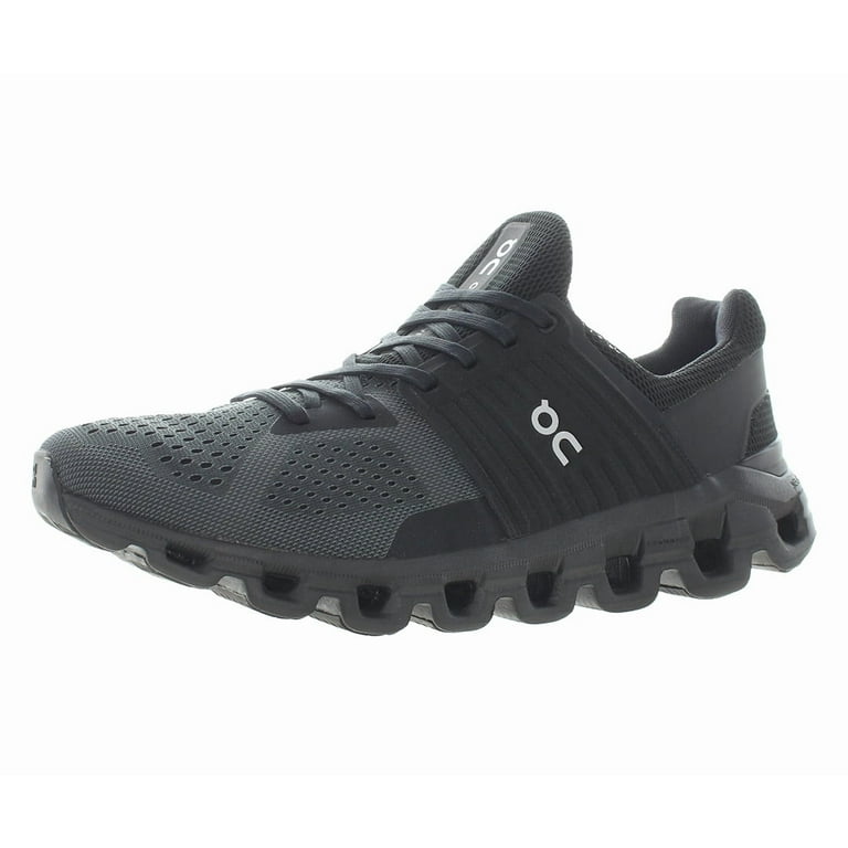 On, Cloudswift Men's Running Shoes, Black, Impact Protection - Main Image