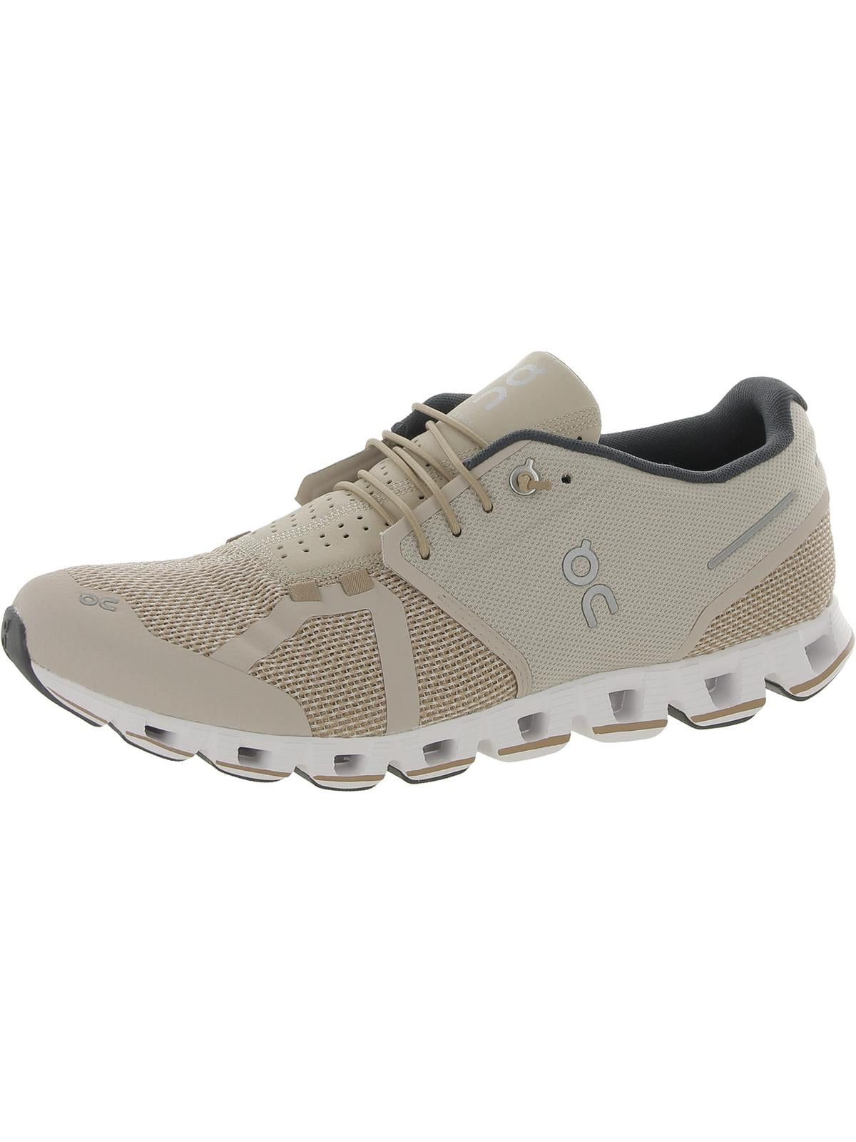 ON Cloud Men s Sneakers Size 10 Color Sand Chai Imported ON Running Shoes Walmart
