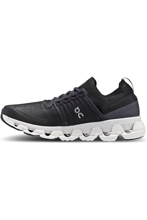 Running Mens Cloudswift 3 Running Shoes - All Black - 12