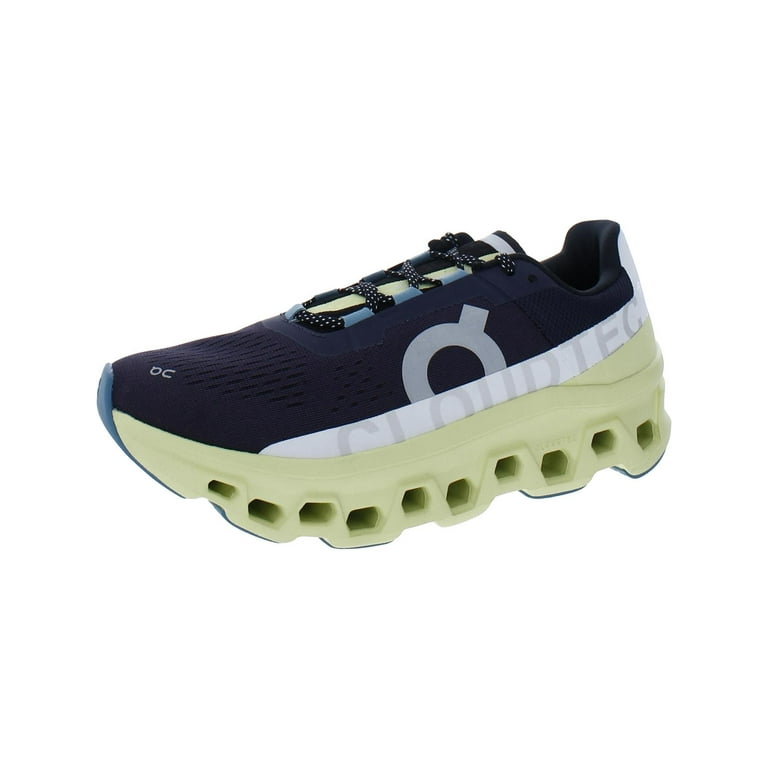 On Running Womens Cloud Monster Faux Leather Athletic On Running Womens Cloud Monster Faux Leather Athletic