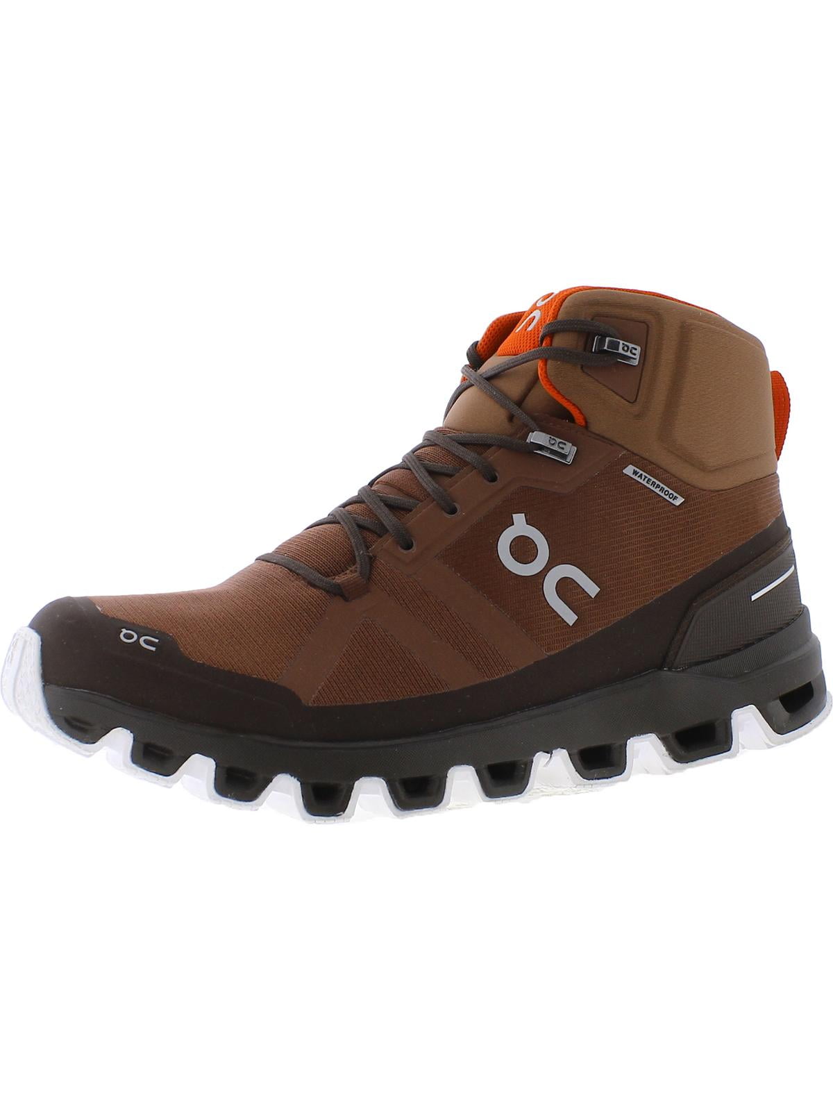 On Running Womens Cloudrock Ankle Waterproof Hiking Boots