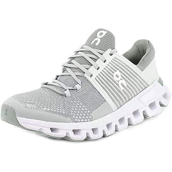 On Running Womens Cloudswift Running Shoe 10, Glacier/White