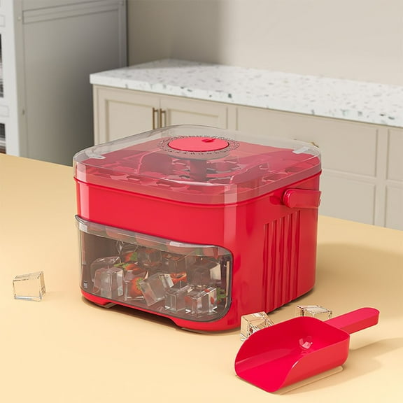 On Sale Clearance! Easy Ice Maker Type Ice Block Mould With Can And No Easy Release Reusable For Coffee Home Decor