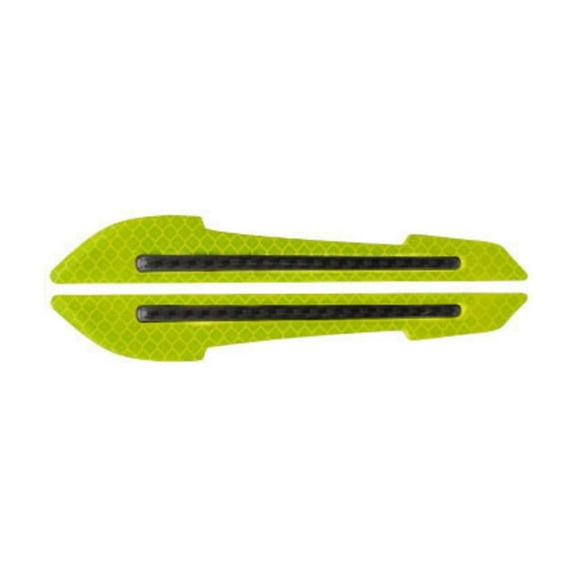On Sale!Universal Car Side Mirror Reflective Stickers, High Visibility Night Safety Warning Decals, Rearview Mirror Anti-Collision Strips