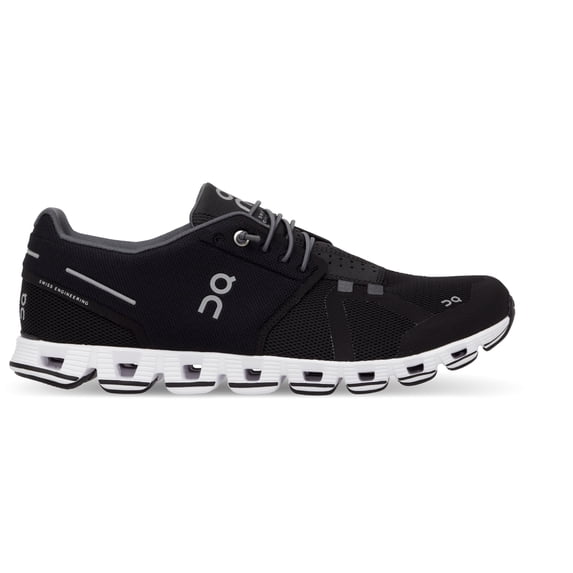 On Shoes 19-0000: Men's Cloud Black/White Running Shoe (8 D(M) US Men)