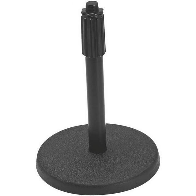 On Stage Adjustable Desk Microphone Stand (Black)