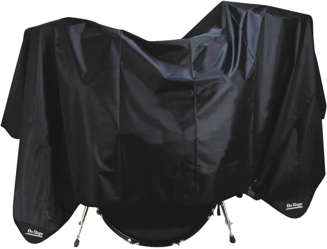 OnStage Drumfire Drum Set Dust Cover, 80" X 108"