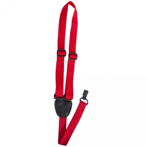 On-Stage GSA70R Ukulele Strap, Red
