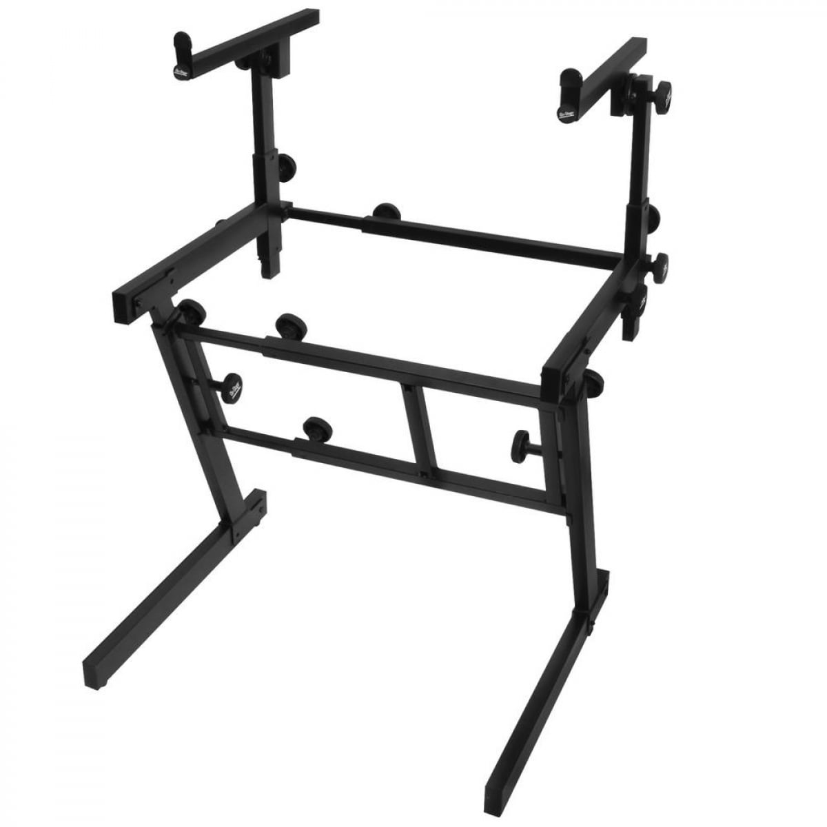 On-Stage KS7365EJ Pro Heavy-Duty Folding-Z Keyboard Stand w/ 2nd Tier