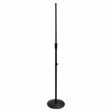 On-Stage MS9210 Heavy Duty Low Profile Mic Stand with 10? Base