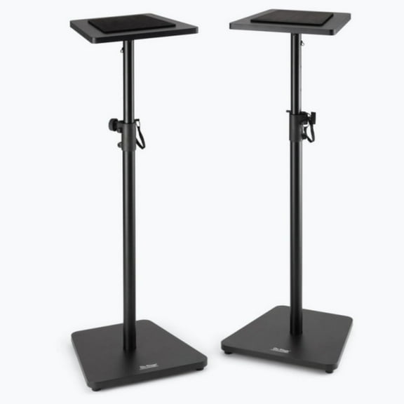 On-Stage Wood Studio Monitor Stands (Black, Pair) (SMS7500B)
