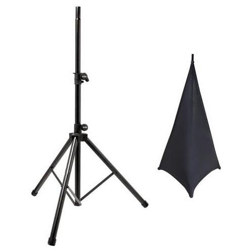 On Stage SS7761B AllAluminum Tripod Speaker Stand With SSA100 Speaker