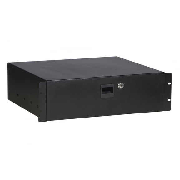 On-stage RDL3000 - Rack drawer - locking - rack mountable - black - 3U