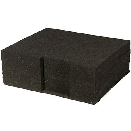 On-Stage RDF4000 4U Adaptable Rack Drawer Foam, Gray