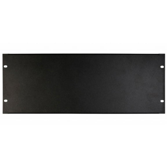 On-Stage RPB4000 4U Blank Rack Panel, Black