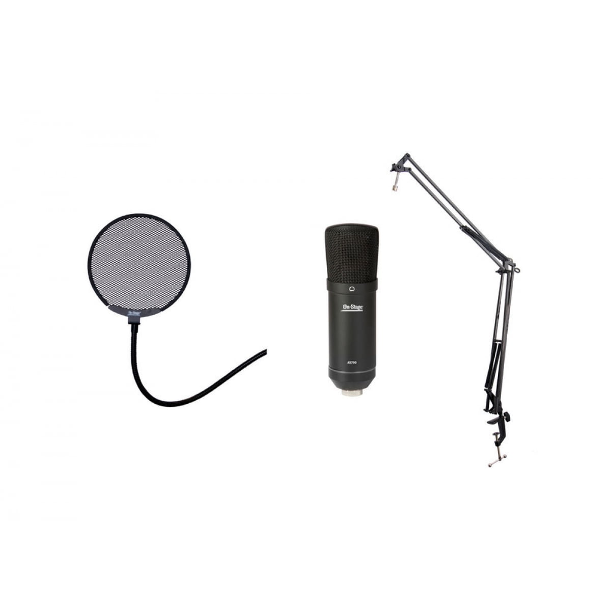 On-Stage Stands Podcast Bundle (ASB700)