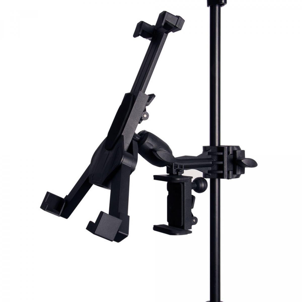 Adjustable Black Plastic Tablet and Smartphone Holder