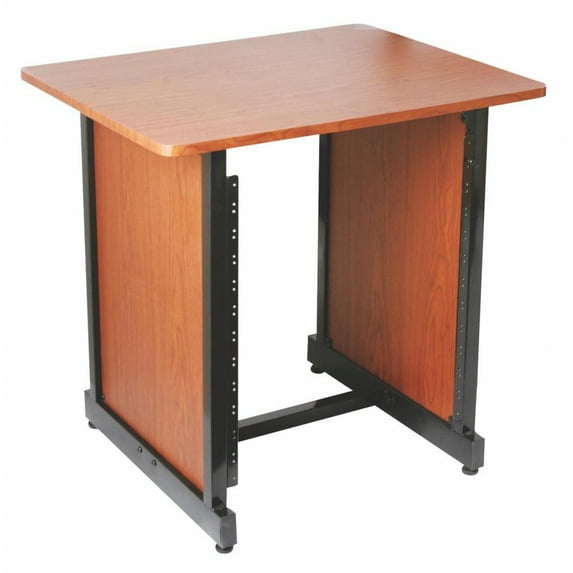 On-Stage WSR7500RB WS7500 Series Workstation Rack Cabinet (Rosewood)