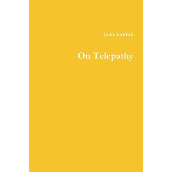 On Telepathy, (Paperback)
