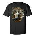 thumbnail image 1 of On The Alert Adult Unisex Short Sleeve T-Shirt-Black-Large, 1 of 4
