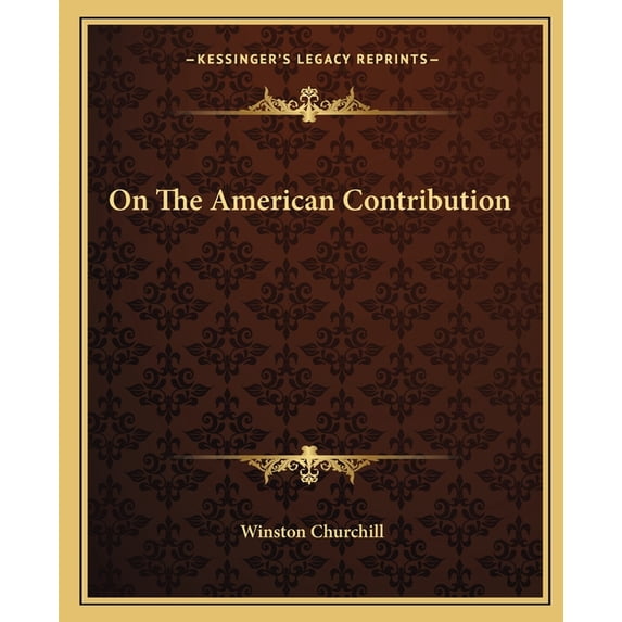 On The American Contribution (Paperback)
