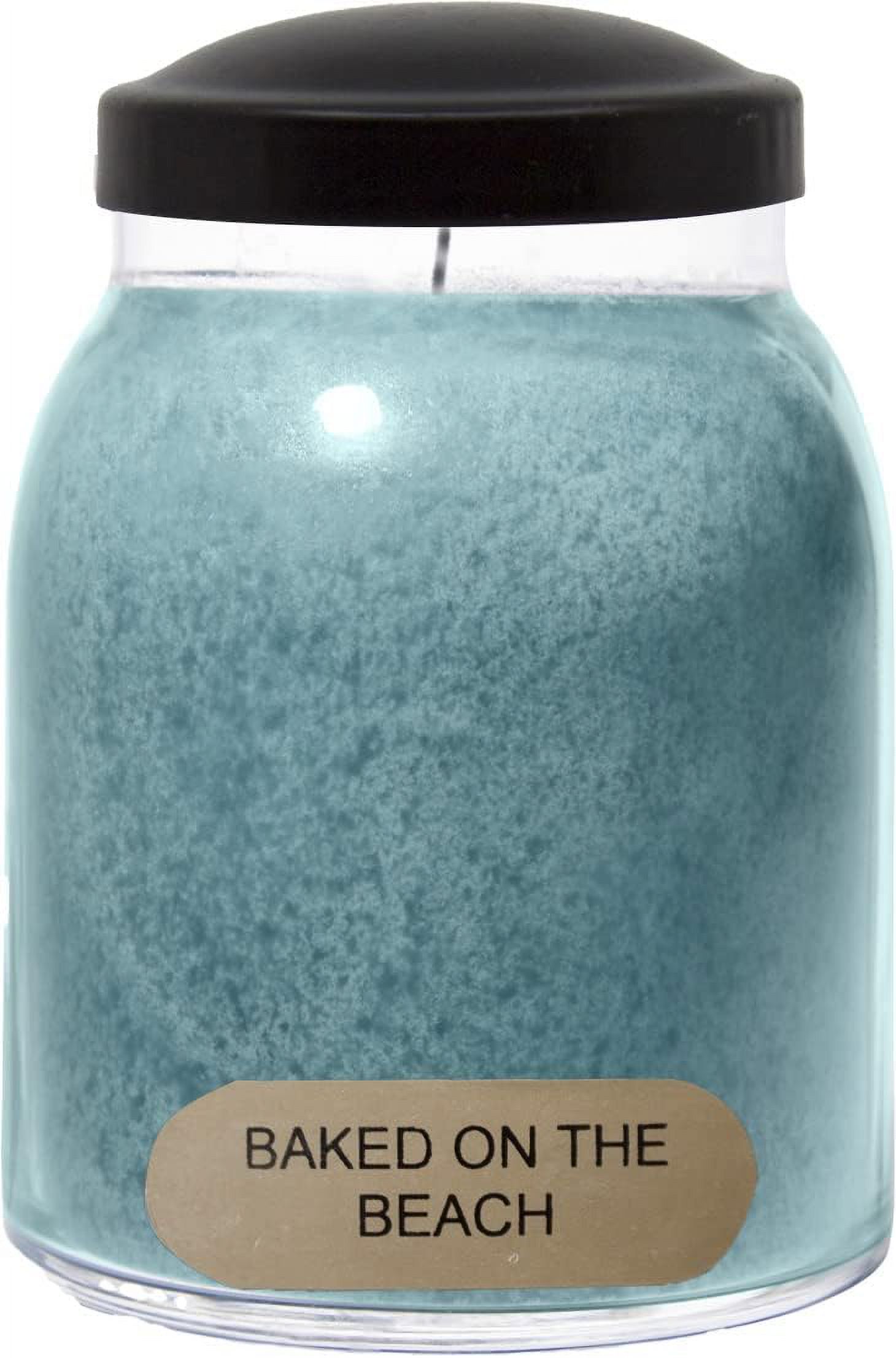 On The Beach 6Oz Baby Scented Candle Jar With Lid Keepers Of The Light