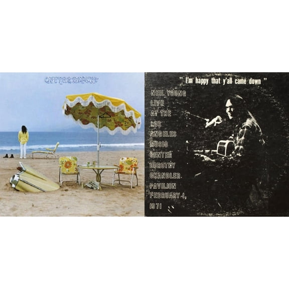 On The Beach & Dorothy Chandler Pavilion 1971 [LP Vinyl Bundle]