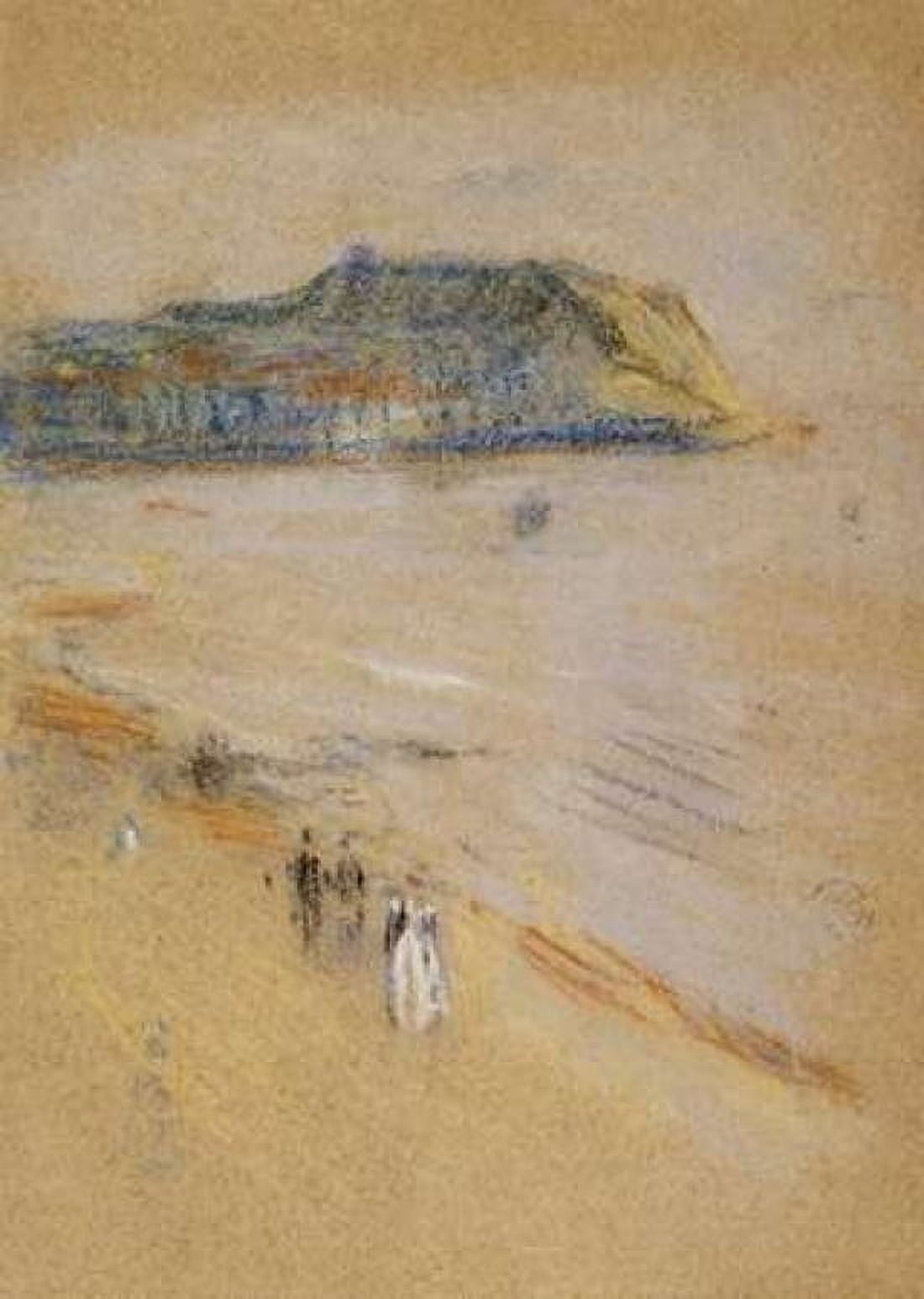On The Beach Hastings Canvas Art - James McNeill Whistler (20 x 28)