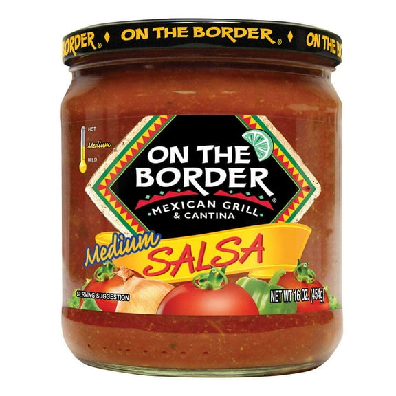 On The Border Medium Salsa, 2-Pack 16 oz. Jars