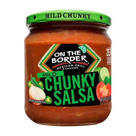 On The Border Mild Chunky Salsa, 2-Pack 16 oz. Jars