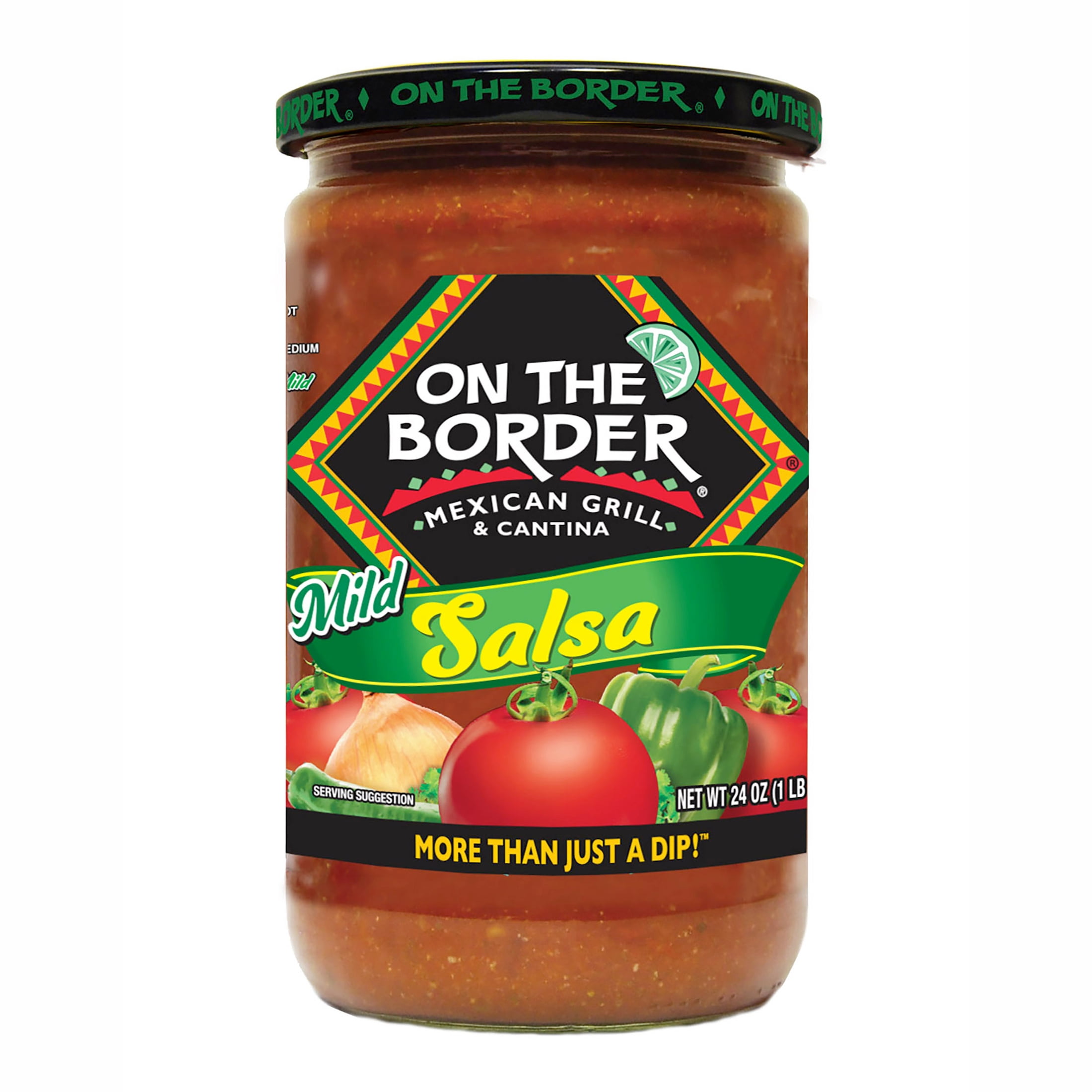 On The Border Mild Salsa, 24 oz Jar