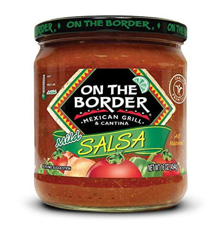 On The Border Mild Salsa, Gluten-Free, 16 oz Jar
