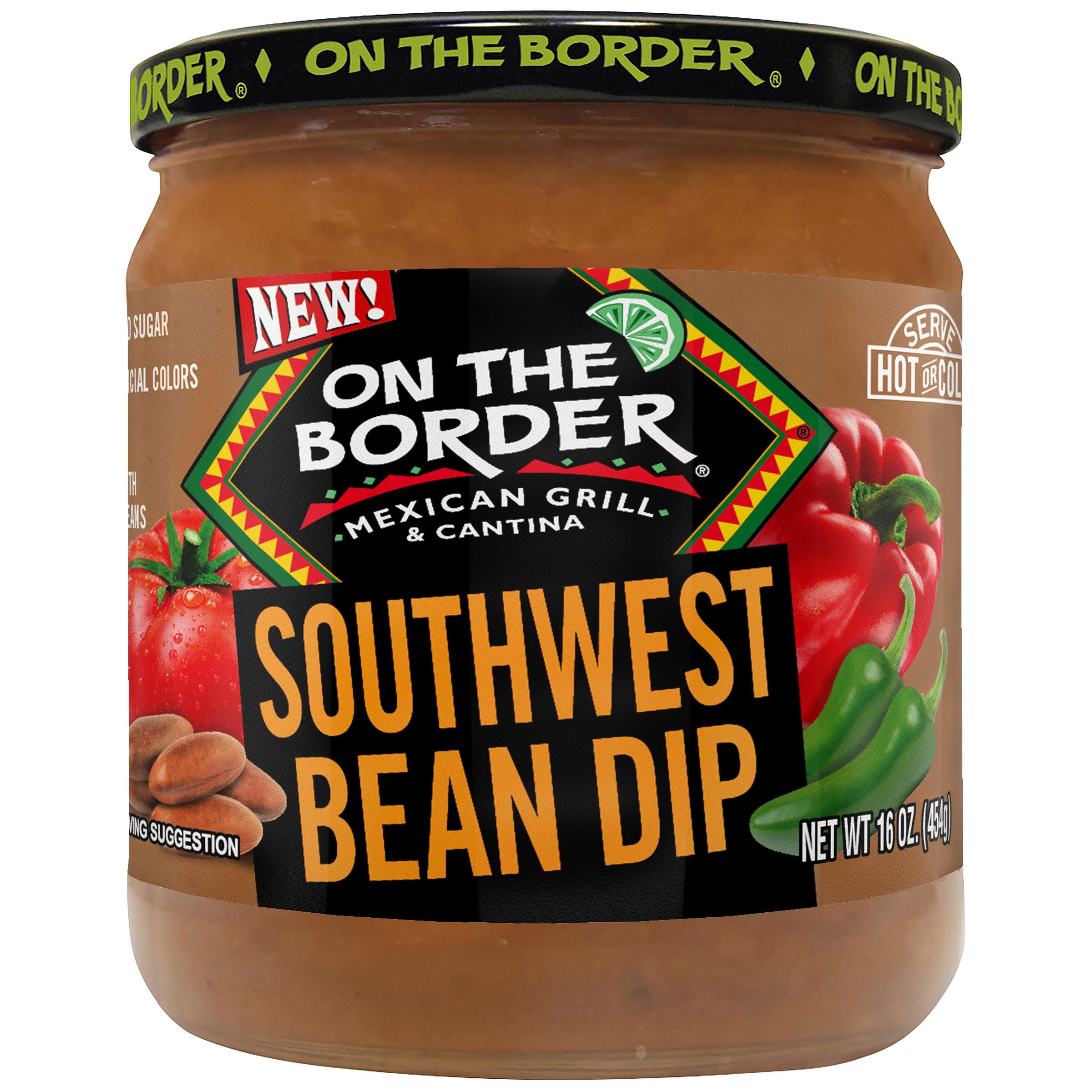 On The Border Southwest Bean Dip, 16oz